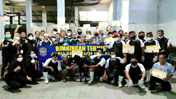 Juru sembelih hewan di Ciamis