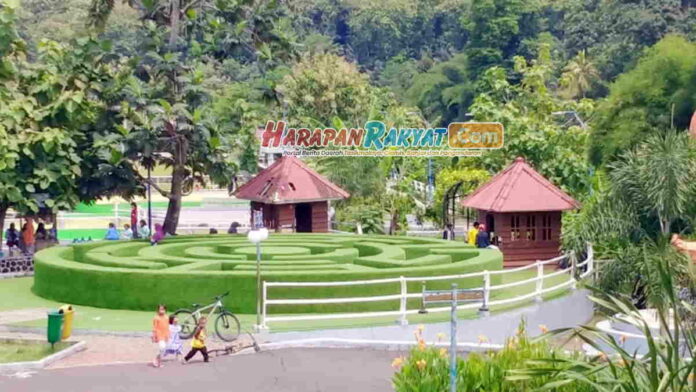 Pedagang Taman Ecopark Minta PJU Diperbaiki