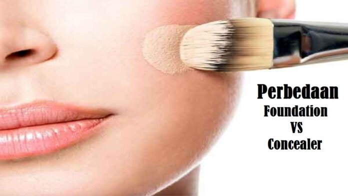 Perbedaan Foundation dan Concealer