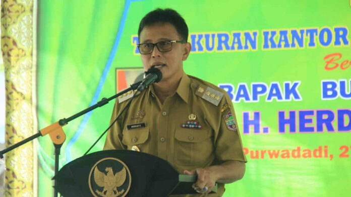 Resmikan Kantor Camat Purwadadi, Bupati Ciamis Minta Pelayanan Ditingkatkan