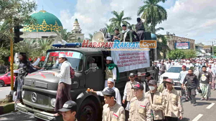 Ribuan Umat Islam Priangan Timur Hadiri Tasyakur Reuni 212 di Ciamis