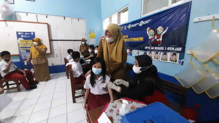Walikota Banjar Targetkan 19 Ribu Anak Usia 6-11 Tahun Ikuti Vaksinasi