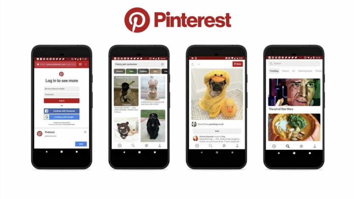Cara Upload Foto di Pinterest Android