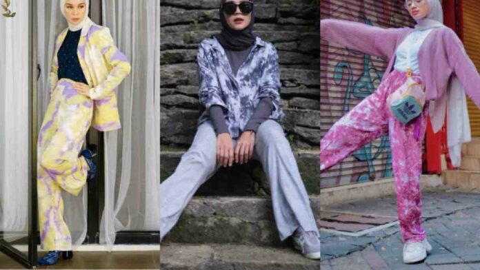 Blouse Tie Dye Padu Padan Busana yang Tepat untuk Wanita Berhijab