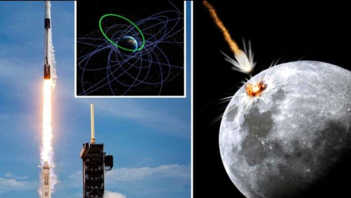 Falcon 9 Akan Tabrak Bulan Setelah 7 Tahun di Luar Angkasa