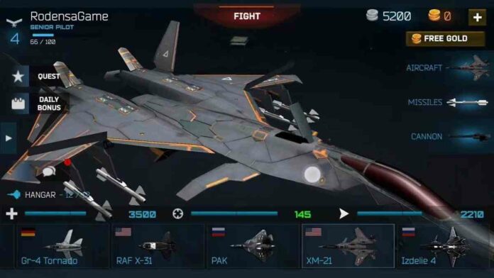 Game Pesawat HD Bertema Tempur Offline Terbaik di Android