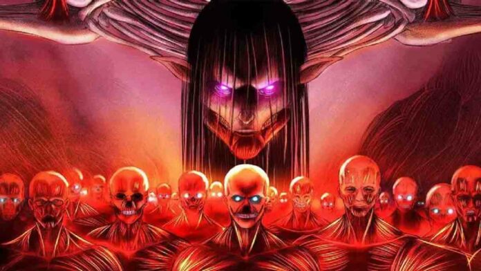 Kelemahan Founding Titan Eren di Attack On Titan