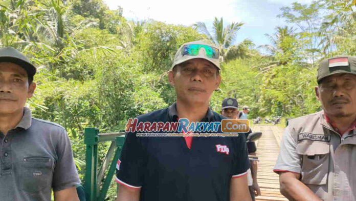 Ketua DPRD Pangandaran Apresiasi Warga Perbaiki Jembatan Bailey