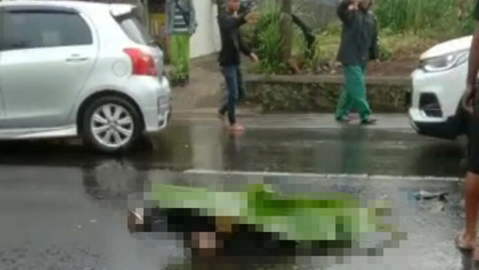 Lagi Pemotor di Tasikmalaya Tewas Tertabrak Truk