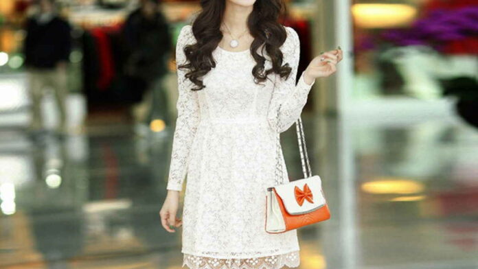 Mini Dress Korea Lengan Panjang Tampilkan Kesan Cantik dan Manis