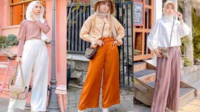 Outfit Celana Kulot Sebagai Item Fashion yang Mudah Dipadukan