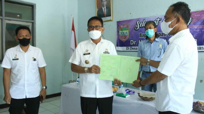 Pemkab Ciamis Hibahkan Bangunan Eks Kantor Kecamatan Cimaragas