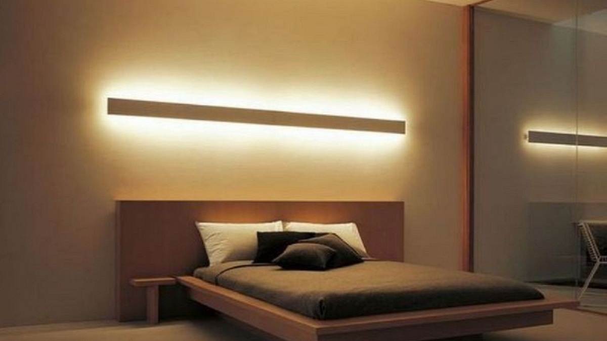 Desain Kamar Tidur Lampu LED Menarik Agar Tidur Lebih Nyenyak