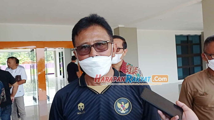 Jadi Venue Laga Liga 3 Nasional, Bupati Ciamis Pantau Stadion Galuh