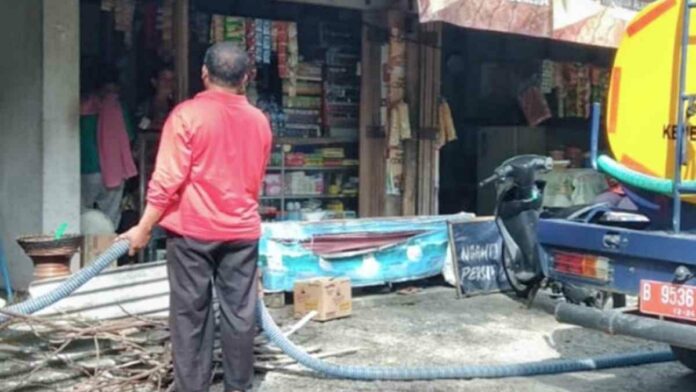 Desa di Pangandaran Kekeringan
