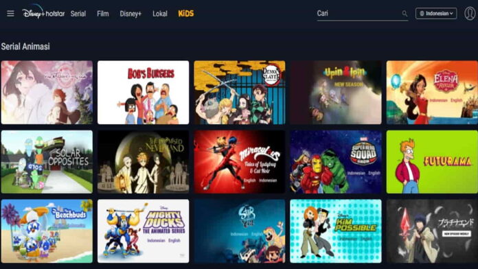 Nonton Anime di Disney Hotstar