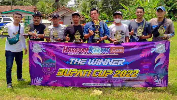 Puluhan Kung Mania Ikuti Liga Perkutut Bupati Cup 2022 di Ciamis