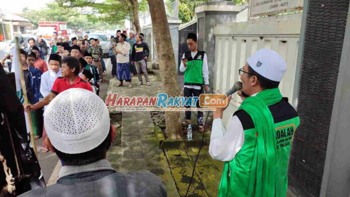 Ratusan Massa Santri dan Ulama Serbu Sidang M Kace di PN Ciamis