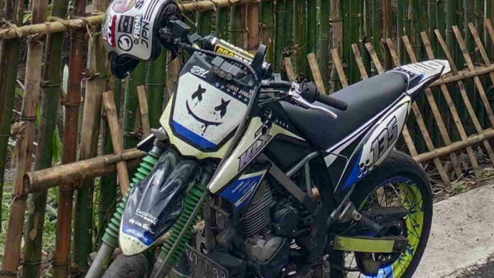 Tak Dikunci Leher, Motor KLX Milik Warga Tasikmalaya Raib