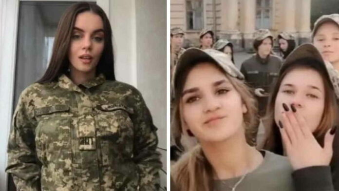Tentara Cantik Ukraina Ini Berlatih untuk Melawan Rusia Hingga Jadi Viral