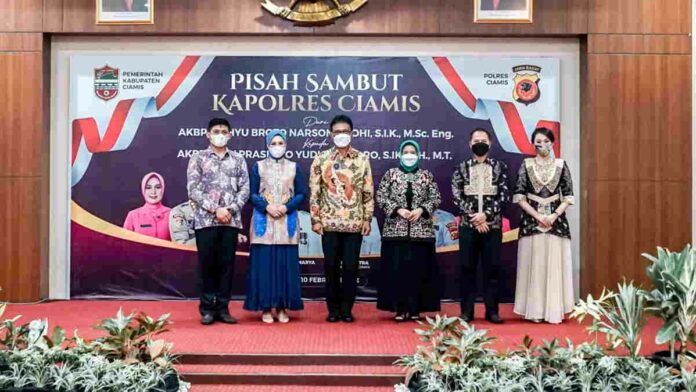 Tingkatkan Pelayanan, Bupati Ciamis Ajak Kapolres Baru Kolaborasi