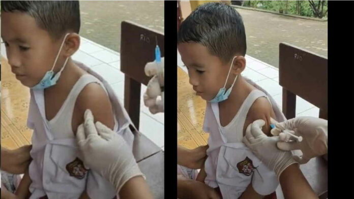 Bocah Baduy Viral, Diduga Kebal Suntik Vaksin, Jarum Tak Tembus Kulit
