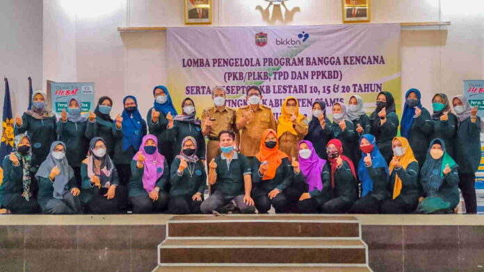 DPPKBP3A Ciamis Gelar Lomba Pengelola Program Bangga Kencana