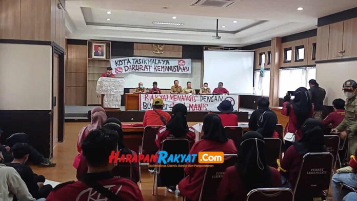 Demo Mahasiswa di Tasikmalaya