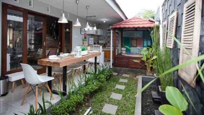 Desain Dapur Luar Ruangan Terbuka Bikin Masak Lebih Menyenangkan