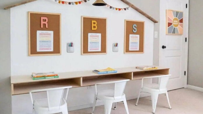 Desain Ruang Les Privat Inspiratif Bikin Belajar Anak Lebih Bersemangat