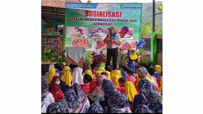 Disnakan Ciamis Terus Sosialisasikan Gemar Makan Ikan