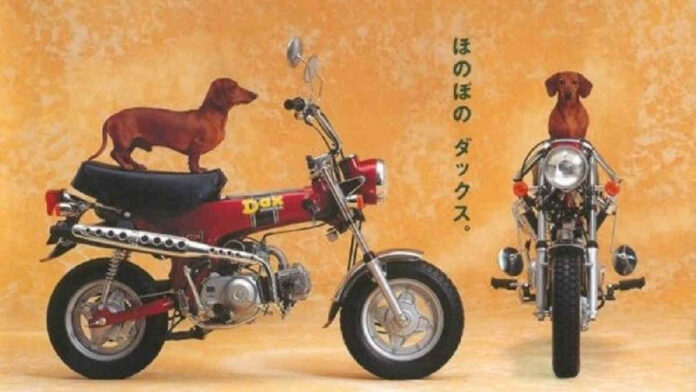 Honda Dax ST 125 Ajak Anjing Dachshund di Poster Official, Ini Alasannya