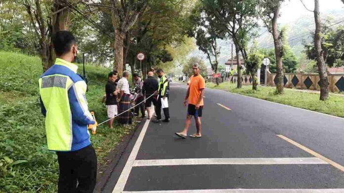 Kecelakaan Lalu Lintas di Kota Banjar, Pemotor Wanita Tewas di Tempat