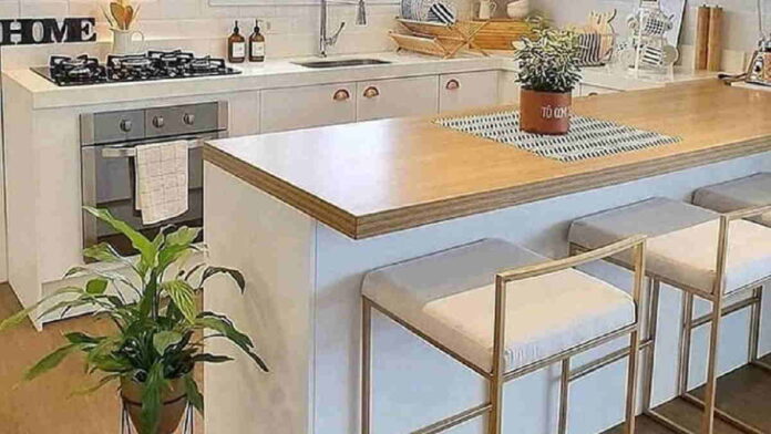 Kitchen Set Mini Bar Dapur Kecil Masa Kini dengan Berbagai Inspirasi
