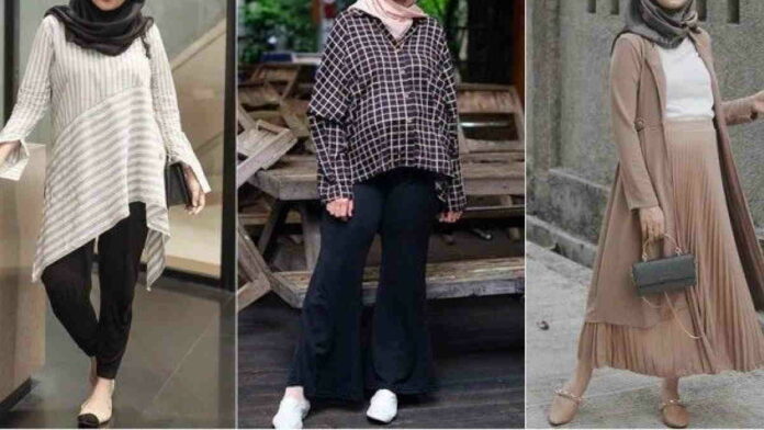 OOTD Ibu Hamil Berhijab Tampil Percaya Diri dengan Item Fashion Pilihan