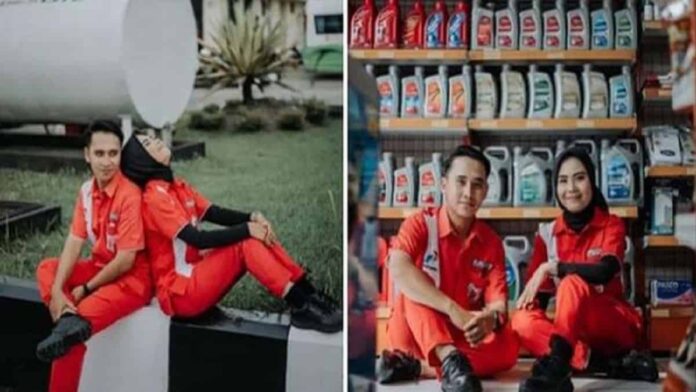 Pasangan Prewedding di SPBU Viral, Erick Thohir dan Ahok Berkomentar!