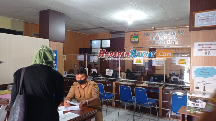 Pelayanan Disdukcapil Ciamis Terhenti