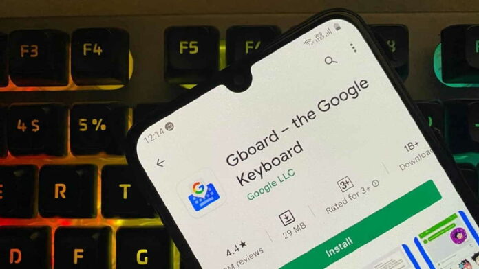 pengecek tata bahasa Gboard Android