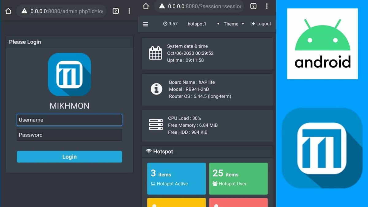 Cara Instal Mikhmon di Android