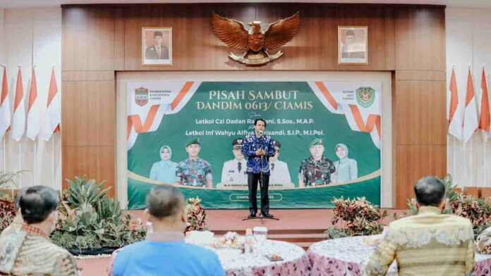 Wabup Ciamis Harapkan Sinergitas Pemkab dan TNI Terus Terjalin