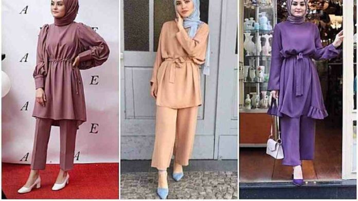 Baju Lebaran Celana dan Atasan Tampil Stylish dengan Bahan Berkualitas