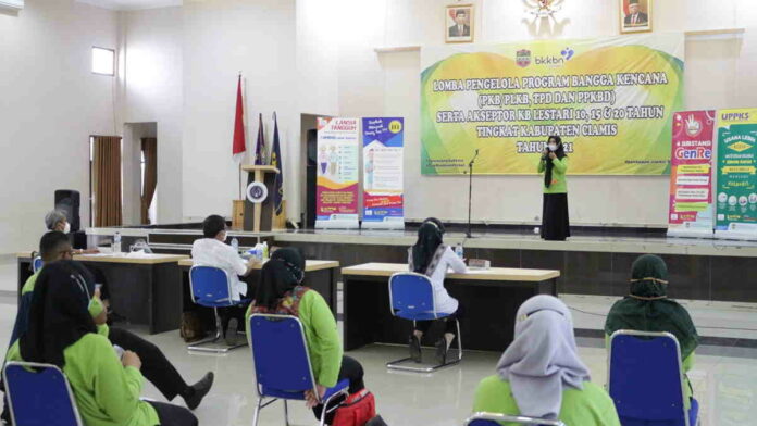 DPPKBP3A Ciamis Umumkan Juara Lomba Pengelola Program Bangga Kencana dan Akseptor Lestari