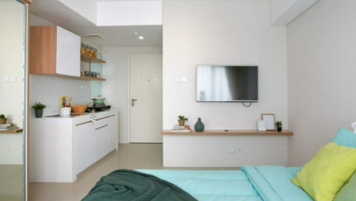 Dekorasi Apartemen 1 Kamar Gaya Skandinavia Ruangan Lebih Lega