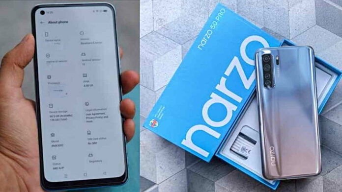 HP Realme Narzo 50 Pro 5G dalam Persiapan, Intip Bocoran Spesifikasi!