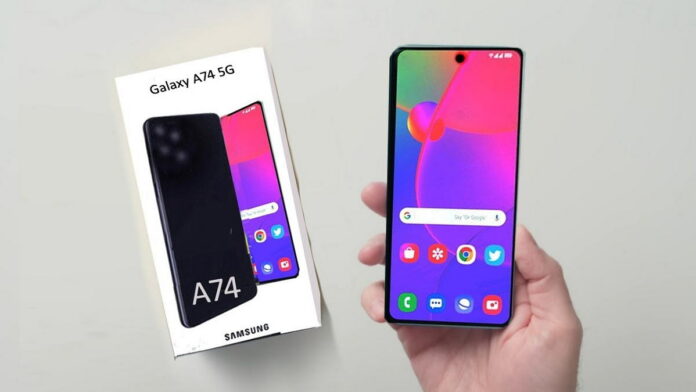 HP Samsung Galaxy A74 5G Segera Meluncur dengan Chipset SD 720G