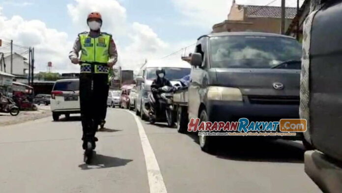 Tim Skuter Polres Tasikmalaya, Cara Satlantas Urai Kemacetan Arus Mudik