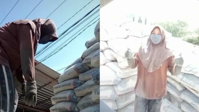 Viral Siswi SMA Jadi Kuli Angkut Semen, Tak Malu Demi Bantu Ortu