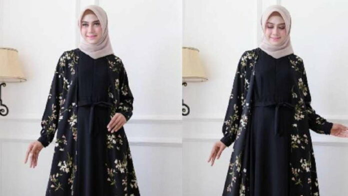 Gamis Hitam Kombinasi Padukan dengan Pilihan Warna Hijab yang Pas