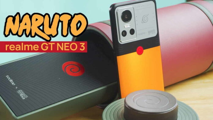 HP Realme GT Neo3 Naruto Edition