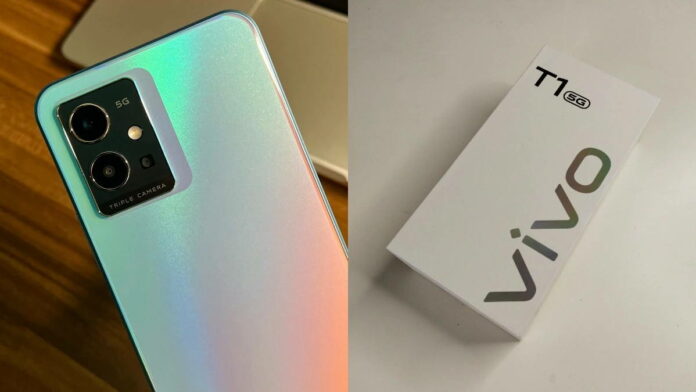 HP Vivo T1 Snapdragon 680 Meluncur di India dengan Flash Charge 44W